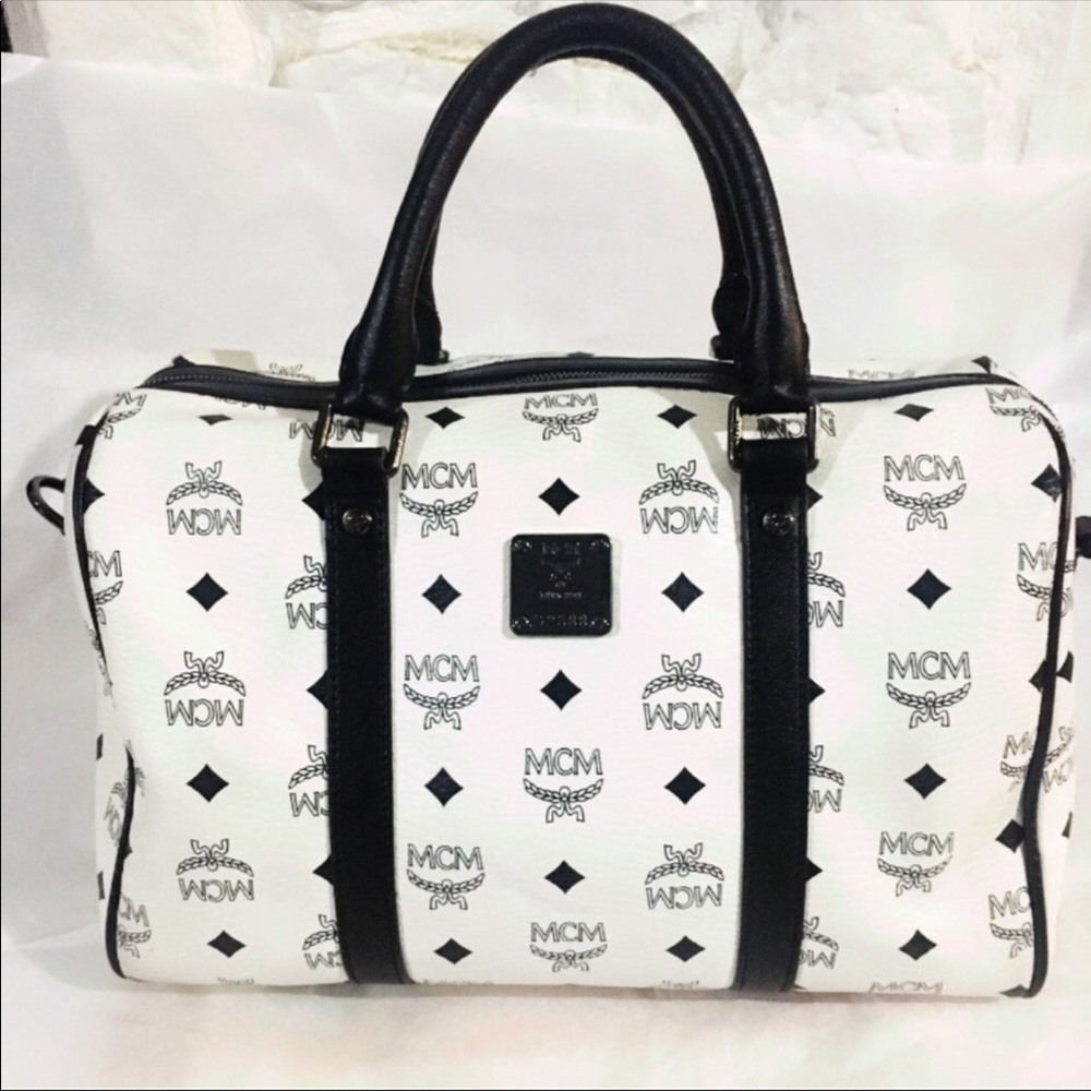 B&W Monogram MCM. other buyer cancelled order.